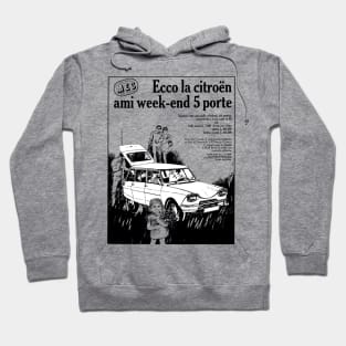 1960s AMI WEEK-END - advert Hoodie